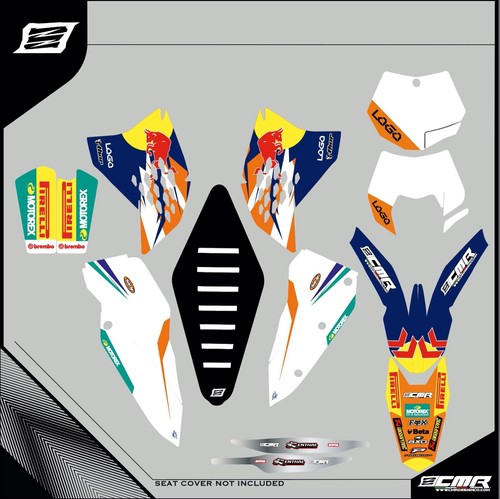 Kit grafiche adesive per ktm - adesive,