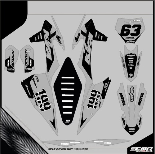 Kit grafiche adesive per ktm - per,