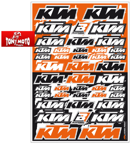 Blackbird kit adesivi - kit, ktm