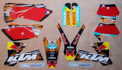Kit grafiche adesivi per ktm - grafiche,