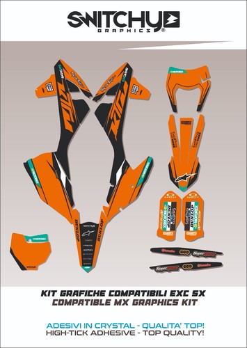 Kit grafiche adesive ktm - grafiche,