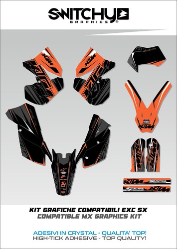 Kit grafiche adesive ktm - grafiche,