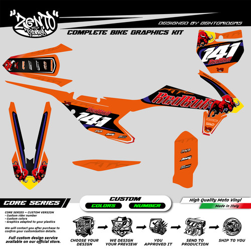 Kit adesivi grafiche ktm - grafiche,