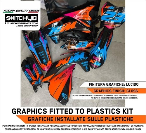 Plastiche grafiche ktm 2013 - +,