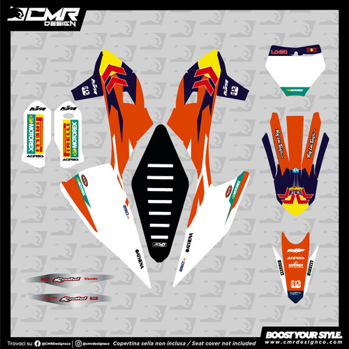 Kit grafiche adesive per ktm - grafiche,