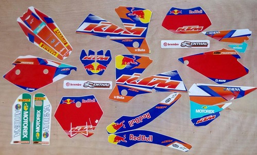 Kit grafiche adesivi per ktm - grafiche,