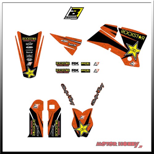 Kit grafiche adesivi blackbird - grafiche,