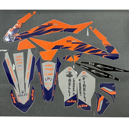 Kit grafiche adesivi per ktm - adesivi,