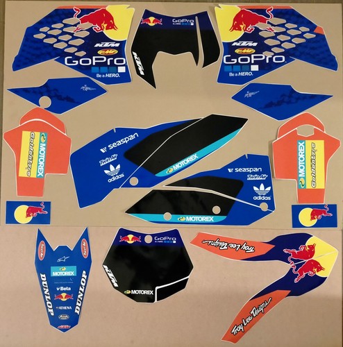 Kit grafiche adesivi per ktm - grafiche,