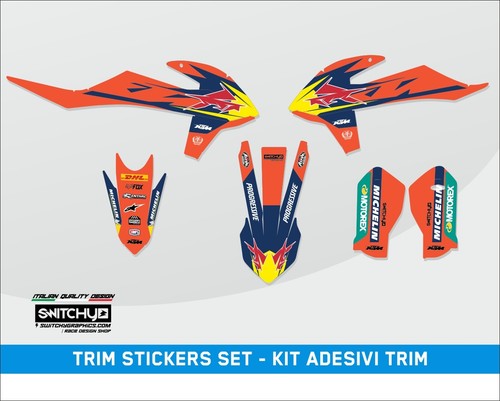 Kit grafiche adesive per ktm - kit,