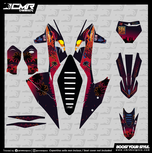 Kit grafiche adesive per ktm - per,