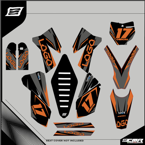 Kit grafiche adesive per ktm - kit,