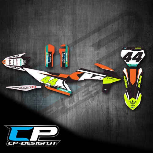 Kit grafiche fluo - grafiche, ktm